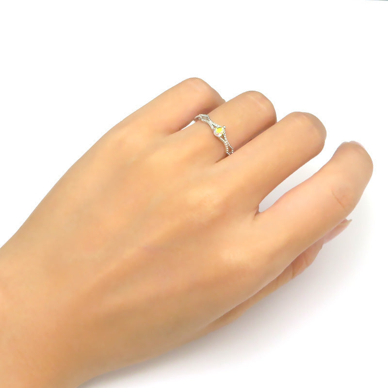 Couple Rings Simple Adjustable Men's And Women's