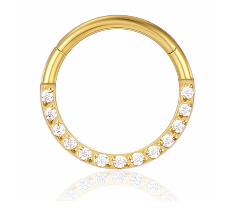 Piercing Jewelry Zircon Nose Ring Closure Ring