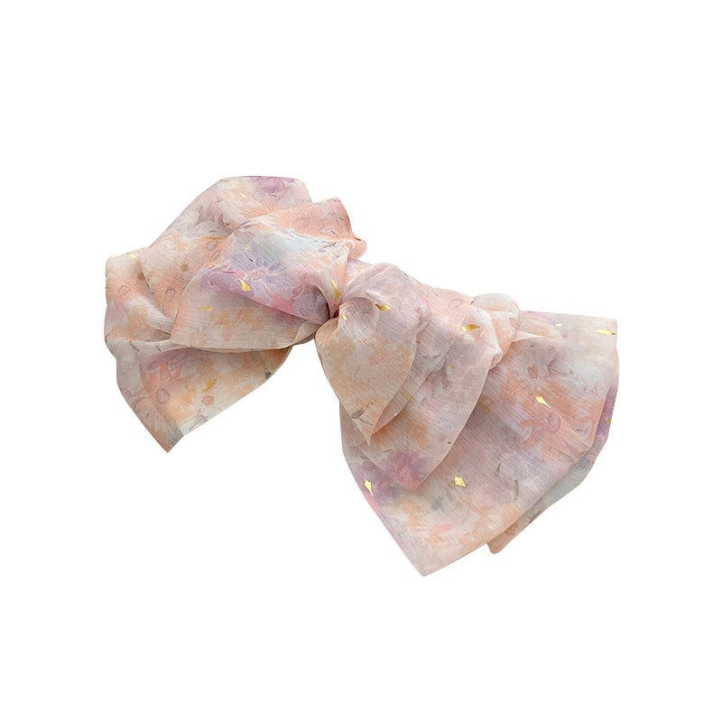 Women's High-quality Back Head Hair Accessories With Bow Hairpin