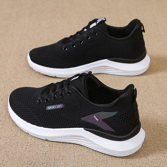 Low-top All-match Soft Bottom Lightweight Casual Running Shoes For Women