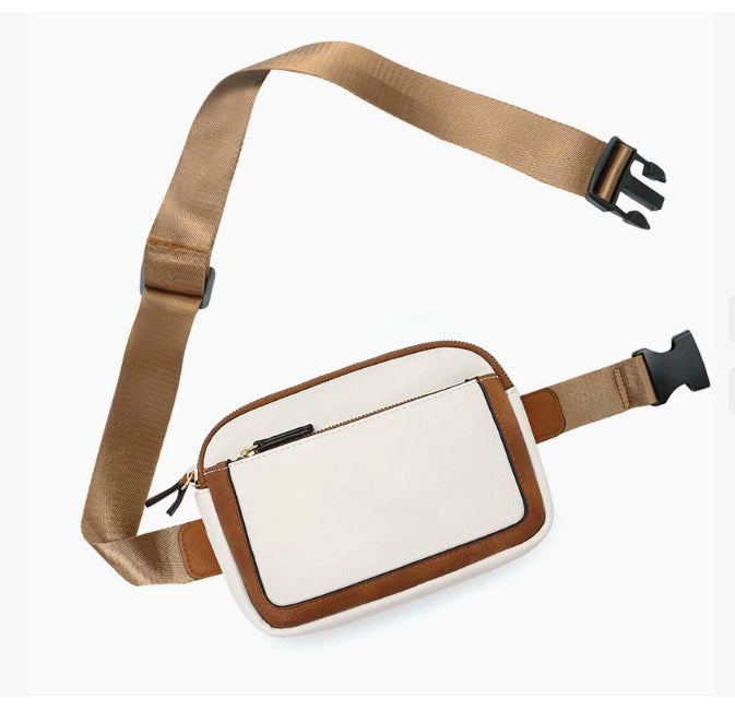 Fashion Chest Bag Artificial Leather Women's Pocket Bags