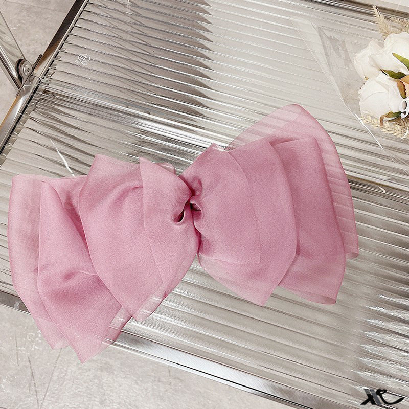 Women's High-quality Back Head Hair Accessories With Bow Hairpin