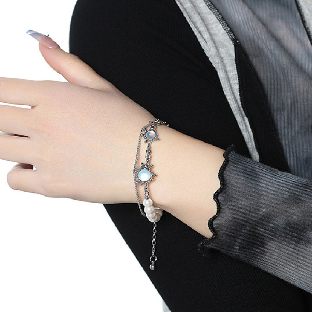 Pearl Stitching Bracelet For Women