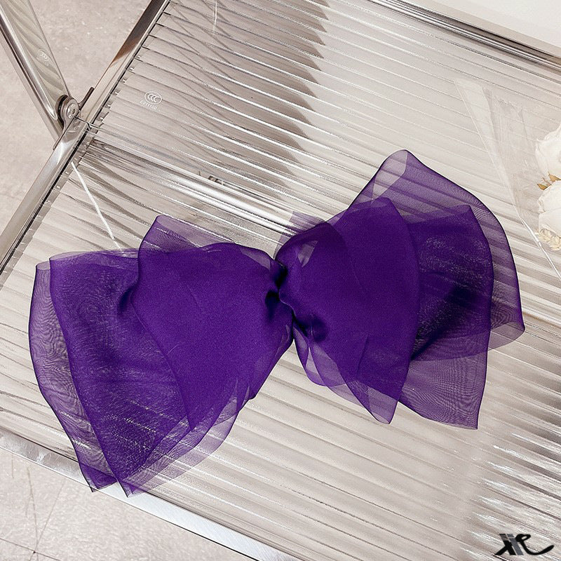 Women's High-quality Back Head Hair Accessories With Bow Hairpin