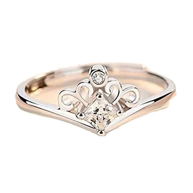 Knight And Princess Ring Couple Couple Rings