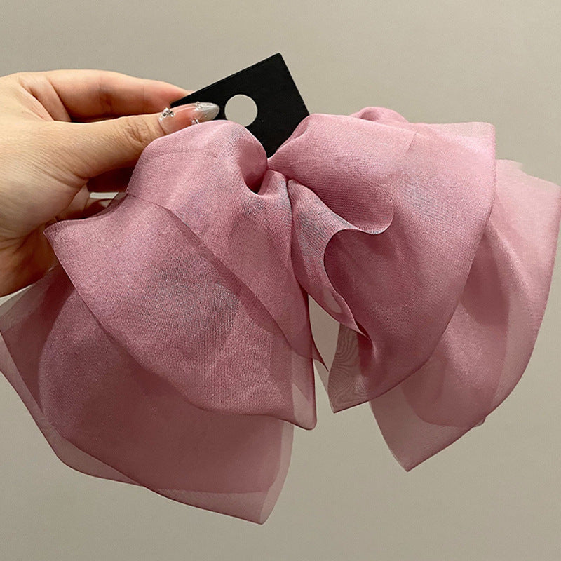 Women's High-quality Back Head Hair Accessories With Bow Hairpin