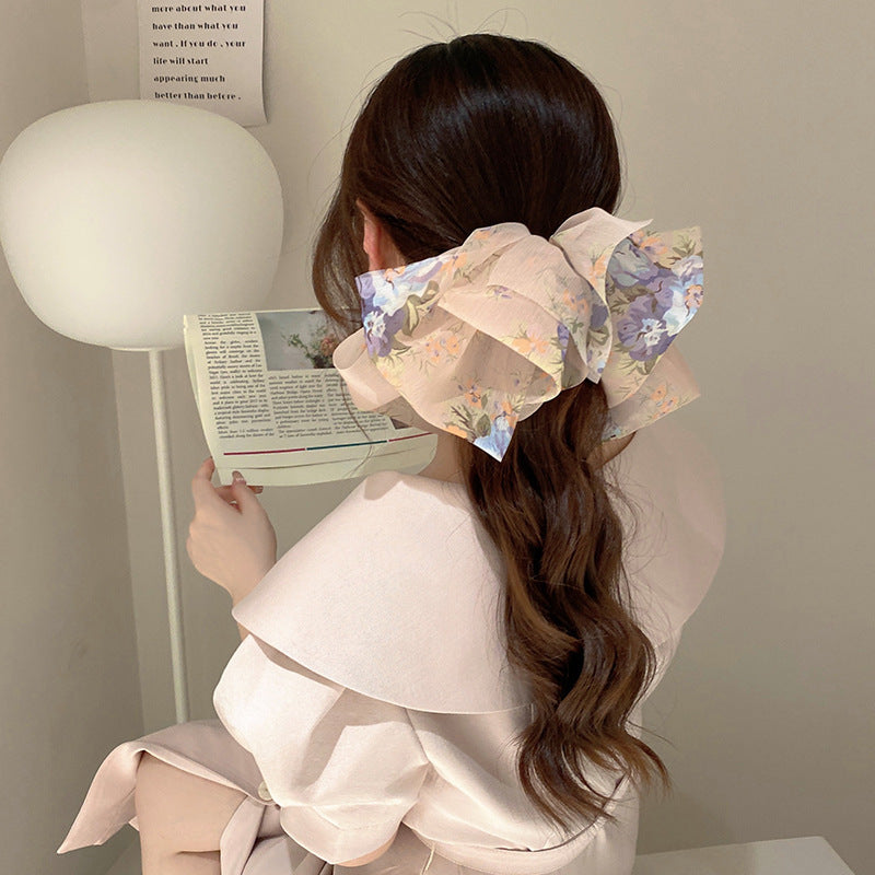 Women's High-quality Back Head Hair Accessories With Bow Hairpin