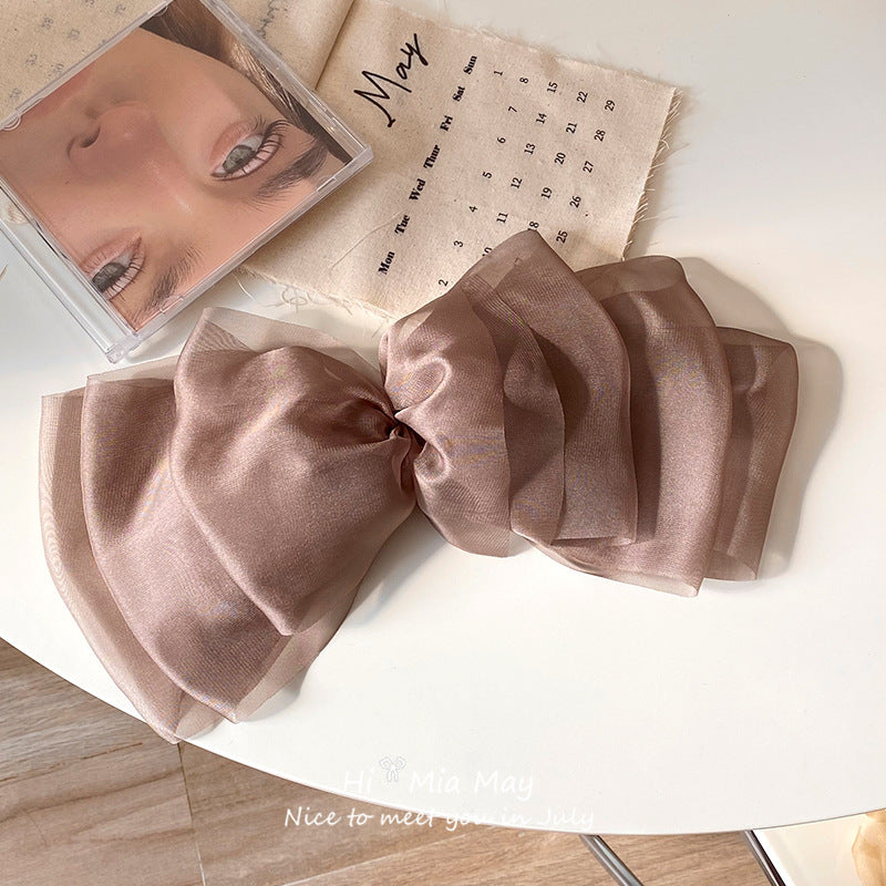 Women's High-quality Back Head Hair Accessories With Bow Hairpin