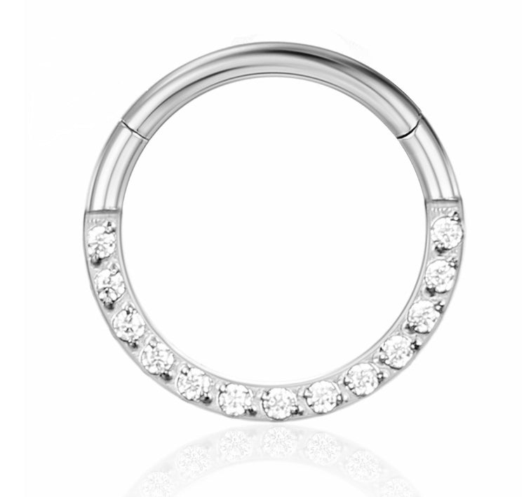 Piercing Jewelry Zircon Nose Ring Closure Ring