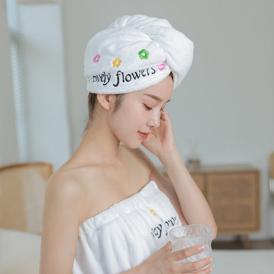 Women Can Wear Absorbent And Quick Drying Coral Velvet Bathrobes