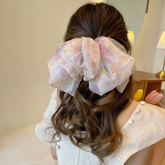 Women's High-quality Back Head Hair Accessories With Bow Hairpin