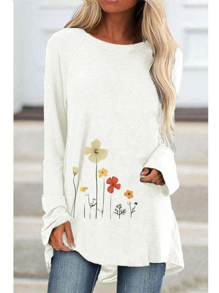 Amazon Wish New Floral Print Long Sleeve