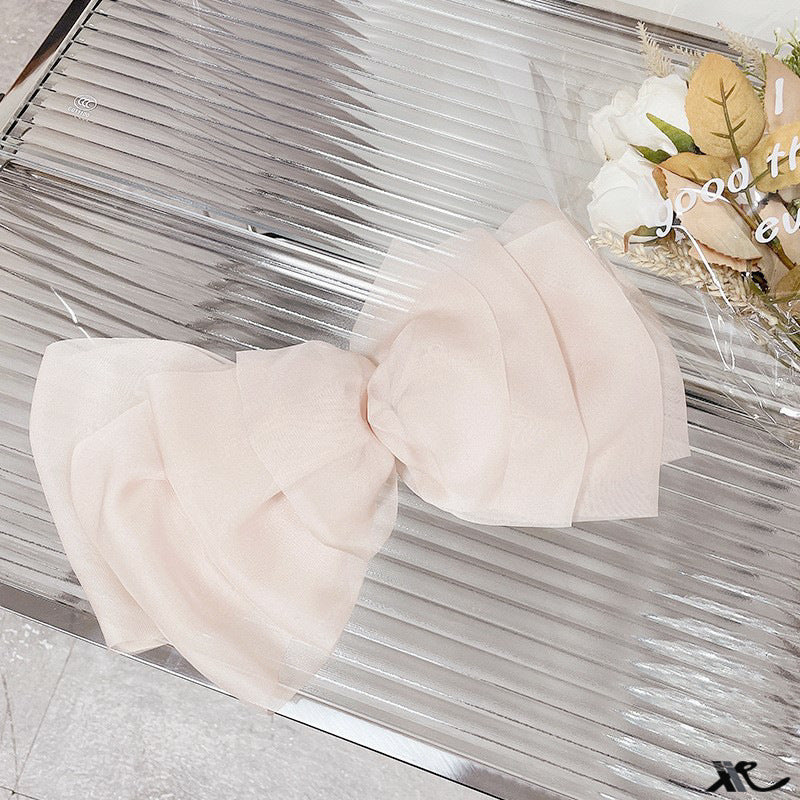 Women's High-quality Back Head Hair Accessories With Bow Hairpin
