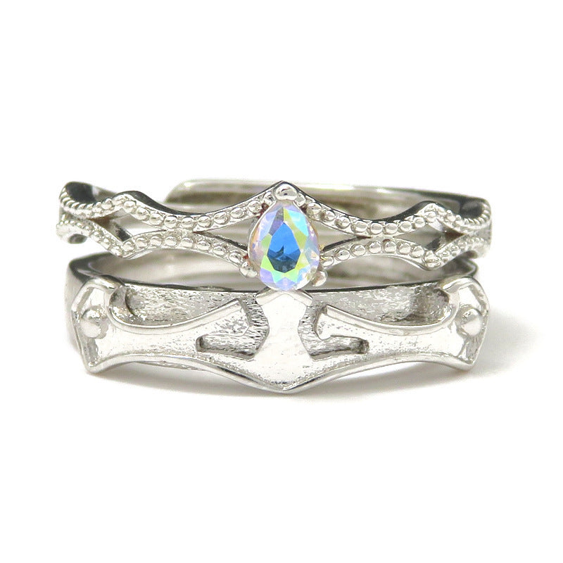 Couple Rings Simple Adjustable Men's And Women's