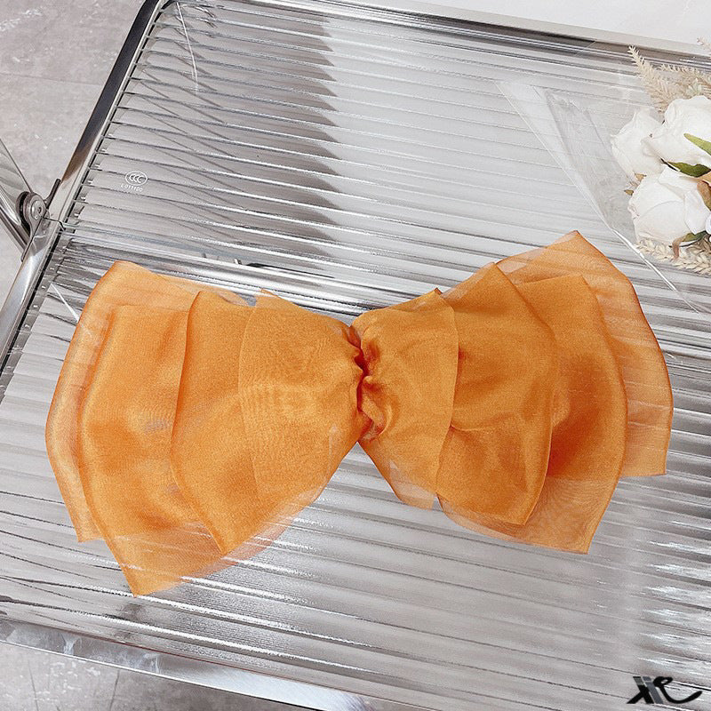 Women's High-quality Back Head Hair Accessories With Bow Hairpin