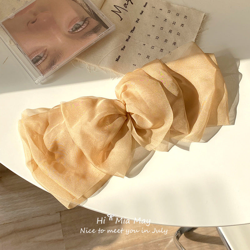 Women's High-quality Back Head Hair Accessories With Bow Hairpin